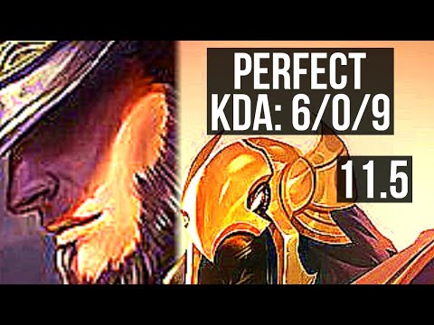 TWISTED FATE vs AZIR (MID) | 6/0/9, 1.5M mastery, 800+ games, Dominating | KR Master | v11.5