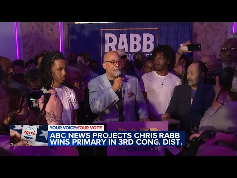 Chris Rabb projected to win Democratic primary in PA's 3rd Congressional District