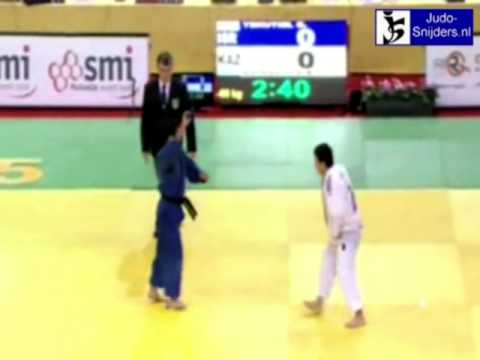 Judo 2009 Paris: Yekutiel (ISR) - Baimbetov (KAZ) [-60kg].