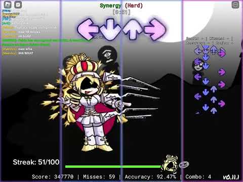 day 1 progress while recording on mmm: streak: 51/100.    Song: Synergy.  Comment a song suggestion!