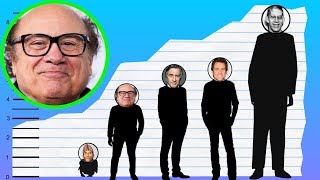 How Tall Is Danny DeVito - Height Comparison!