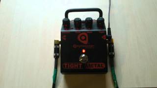 Video thumbnail for Amptweaker TightMetal Distortion Pedal Guitar Demo HD by MrExcane