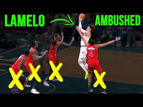 The Raptors AMBUSHED LaMelo Ball