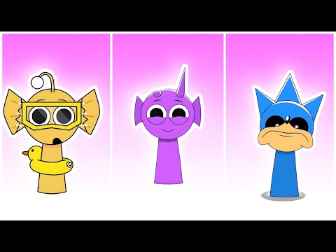 BAILEY 🆚 DURPLE 🆚 SONIC Sprunki Incredibox Animation #687