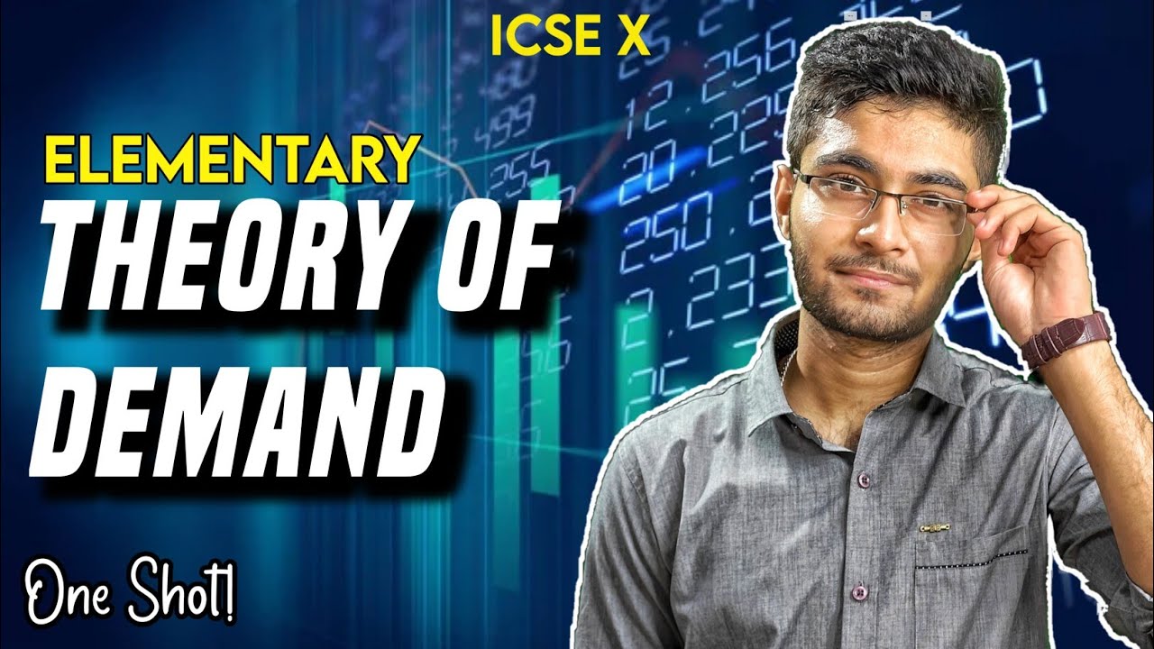 Elementary Theory of DEMAND : Class 10 ICSE Economics