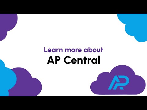 AP Central - Receipt Scanner video thumbnail
