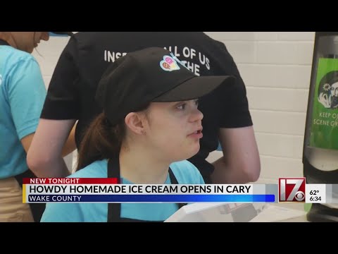 Cary ice cream shop hires ‘heroes’ with intellectual disabilities to showcase talent, skill