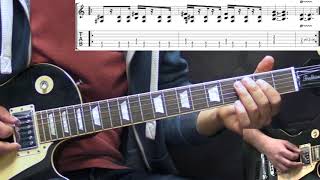 UFO - This Kid&#39;s - (Rhythm Guitar) Rock Lesson (w/Tabs)