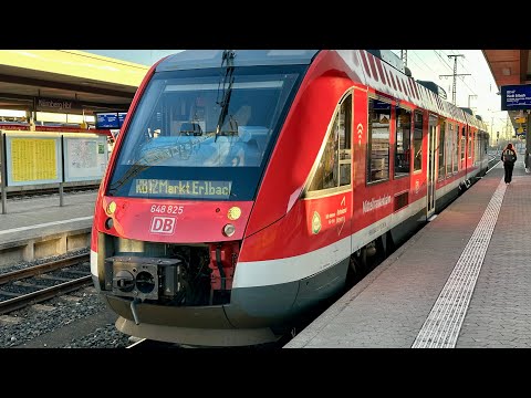 RB 12: Nürnberg Hbf - Fürth (Bay) Hbf - Markt Erlbach