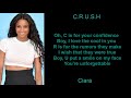 C.R.U.S.H by Ciara (Lyrics)