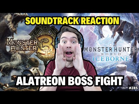 REACTION to Alatreon Boss Themes from Monster Hunter 3 (Tri) & Monster Hunter World: Iceborne OST