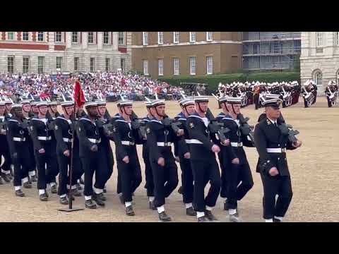 The Bands of HM Royal Marines, Beating Retreat Part 3. Sunset with Guard of Honour
