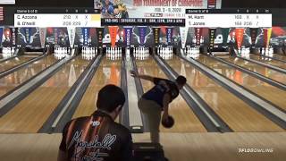 Christian Azcona Tries for 300 During 2020 PBA Tournament of Champions