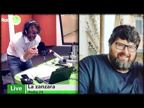 Mario Adinolfi difende Barbara Palombelli - La Zanzara 17.9.2021