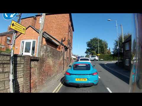 B3052 George Lane in Marlborough, Wiltshire