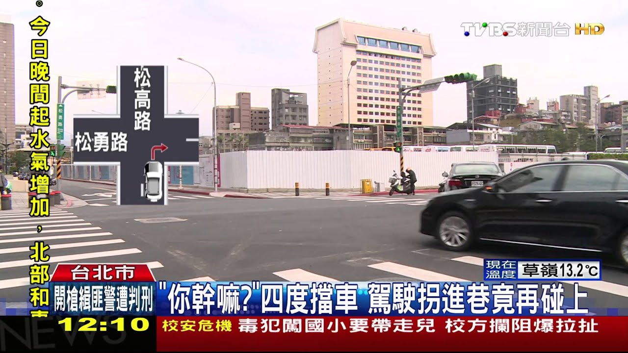 沿路急煞!機車騎士疑惡意擋車 險釀追撞