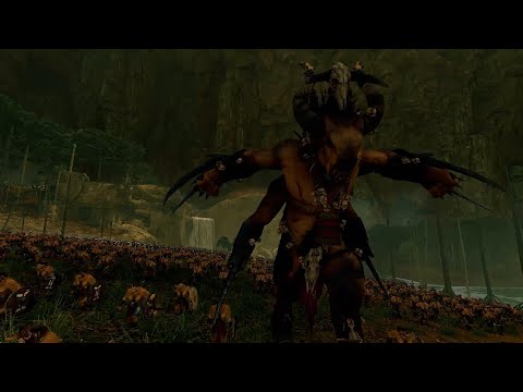Beastmen vs Middenland Warhammer 2 cinematic battle