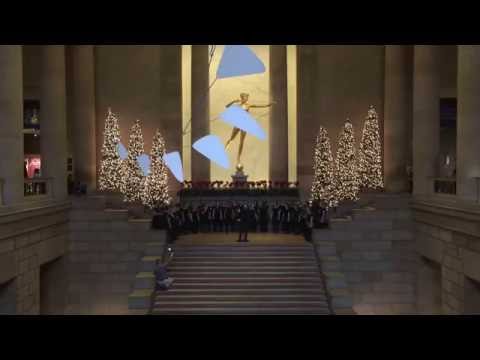 Laudate Dominum by Javier Busto. Motet Pennsylvania GirlChoir at the art museums great stair hall.