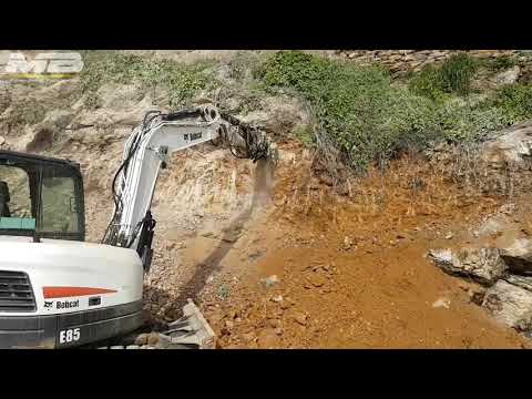 The MB-R500 Drum Cutter Moving Forward in Corse