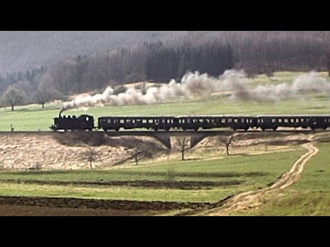 Dampf im Südwesten - 1976 - Teil 13.  Fahrt mit der 64 289 Tübingen - Bregenz