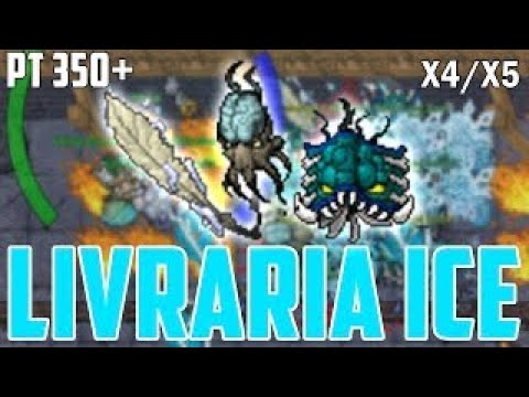 Tibia Antica Shattro Intense full team hunt Ice library section