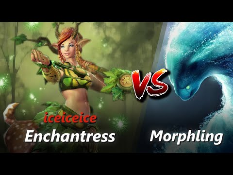 How to Enchantress offlane vs Morphling/Elder Titan (feat. iceiceice) | First 10 minutes