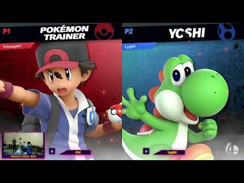 TnTr # 9 - Eni (Pokemon Trainer, Aegis) Vs Lyght (Yoshi) Winner's Semis