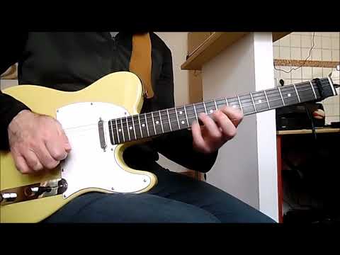 ZZ Top  Style ....  Blues Rock Lick in the Key of C