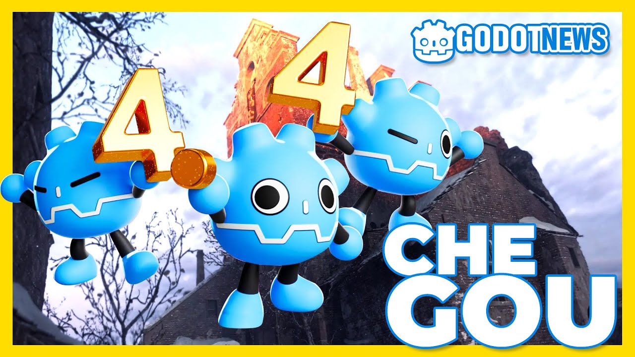 É OFICIAL!!! A GODOT 4.4 CHEGOU, E CHEGOU COM TUDO | Godot News