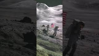 Astronauts Walking on the Moon!