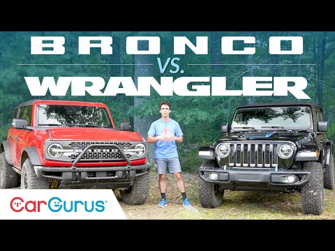 2021 Ford Bronco Vs Jeep Wrangler | CarGurus