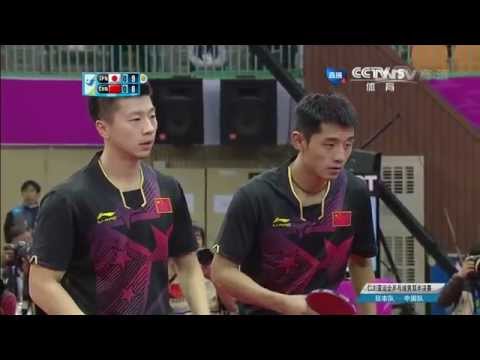 2014 Asian Games MD-SF2: Ma Long/Zhang Jike - Niwa Koki/Matsudaira Kenta [HD] [Full Match/Chinese]