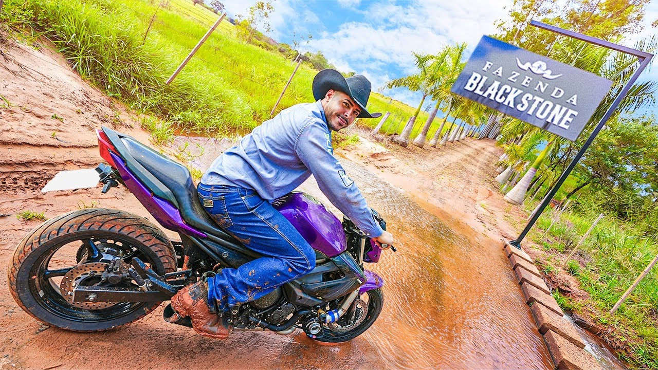 FUI PARA MINHA FAZENDA DE XJ6 TURBO