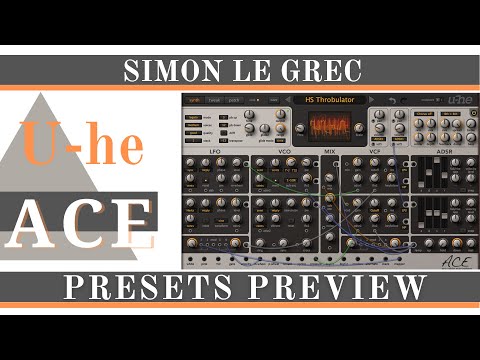 U-he | ACE 1.4.1 | Keys Presets