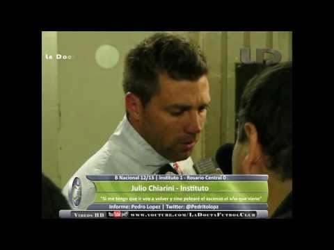 Julio Chiarini | Instituto 1 - Rosario Central 0 | B Nacional 12/13