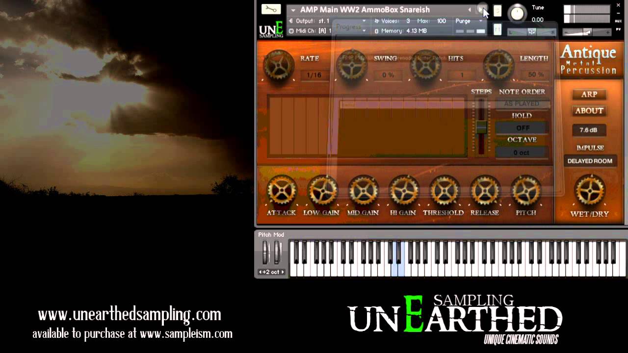 unEarthed Sampling - Antique Metal Percussion