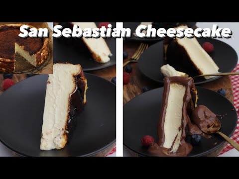 Ultra leckerer und cremiger San Sebastian Cheesecake / Baskischer Käsekuchen/Basque Burns Cheesecake