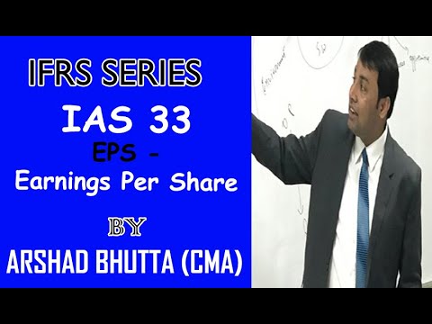 IAS 33| EPS | Earnings Per Share | Financial Reporting | Strategic Business Reporting | SBR | FR
