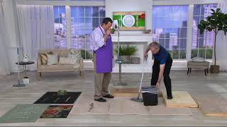 Black & Decker Cordless Rechargeable Multi-Surface Floor Sweeper on QVC