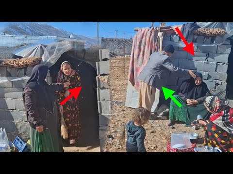 Mehri's bad behavior towards the new guest and her fear that this lady will stay here