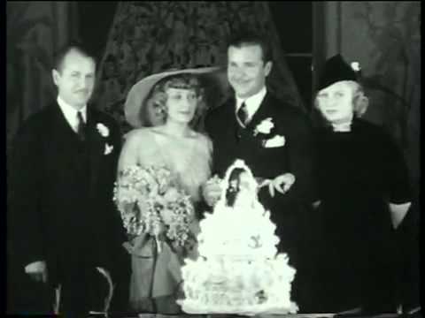 Movietone News 1936   Dick Powell, Joan Blondell, Shirley Temple