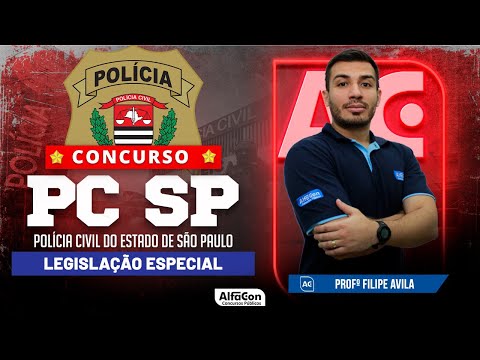Concurso PC SP 2023 - Legislação Especial - AlfaCon