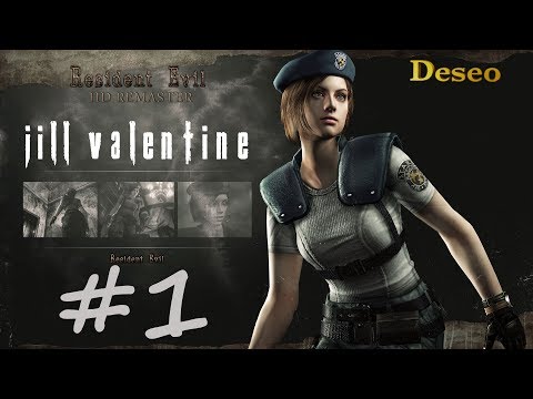 Zagrajmy w Resident Evil HD Remaster odc. 1 (Jill Valentine) - Zwiedzamy Rezydencję Zła
