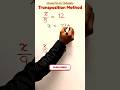 अब Algebra होगा आसान Transposition Method Ssc Cgl Maths