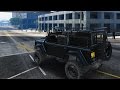 Land Rover 110 Outer Roll Cage for GTA 5 video 1