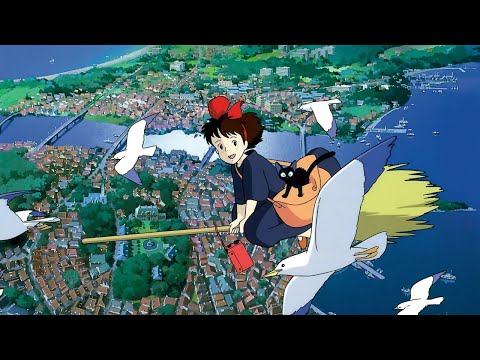 A Town With An Ocean View - Kiki's Delivery Service Main Theme repeat 1 HOUR 30 MINUTE