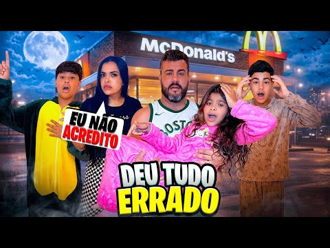 FOMOS AO MAC DONALDS 00:00 NOITE 🍟vc não faz idéia do que aconteceu😱