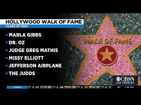 Hollywood 'Walk of Fame' Class of 2021