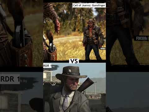 Duel  comparison#callofjuarez #rdr #rdr2 #reddeadredemption #callofjuarezgunslinger #gaming #game