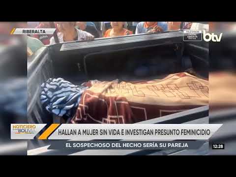 Investigan la muerte de una mujer en Rurrenabaque, Beni
